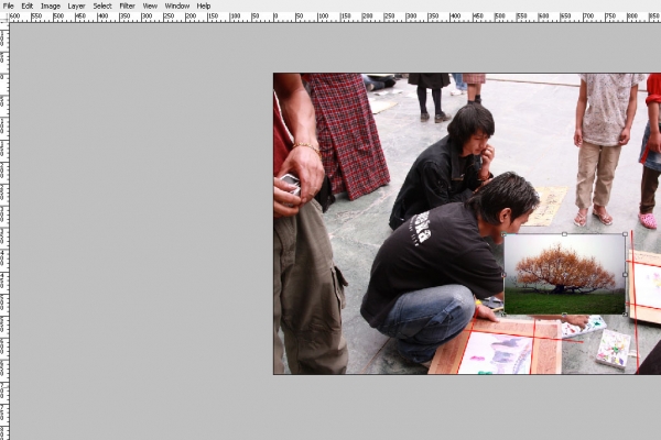 Creation of Drawing the tree: Step 3